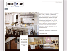 Tablet Screenshot of bluestarmillwork.com